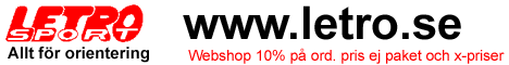 Letro - Allt för orientering - Ny webbshop -10% rabatt på ordinarie priser